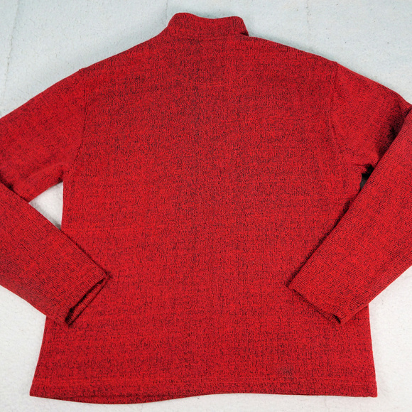 Vintage Orvis Salmon/Black Qtr Zip Pullover Large - Picture 2 of 6